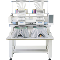 FORTEVER FT-1502HC (2 робочих поля 500х400 мм) двохголова промислова вишивальна машина з платформами рукавного типу