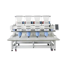 FORTEVER FT-1504HC (4 роб. поля: 450х400 мм) промислова вишивальна машина з чотирьма вишивальними головами та платформами рукавного типу