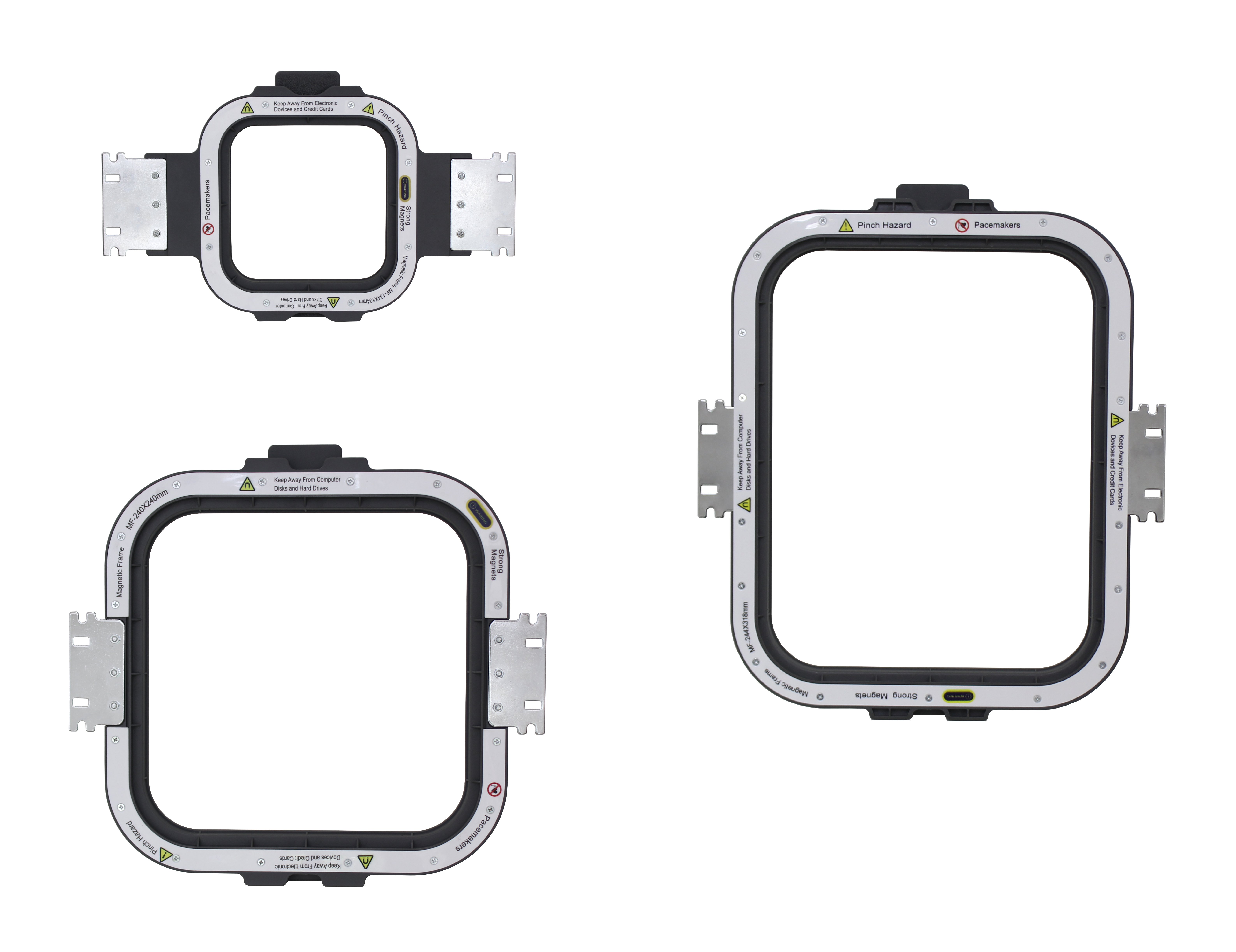 П'яльця магнітні MF134x134 / MF240x240 / MF244x318 мм (комплект 3 шт) П'яльця магнітні MF134x134 / MF240x240 / MF244x318 мм (комплект 3 шт)